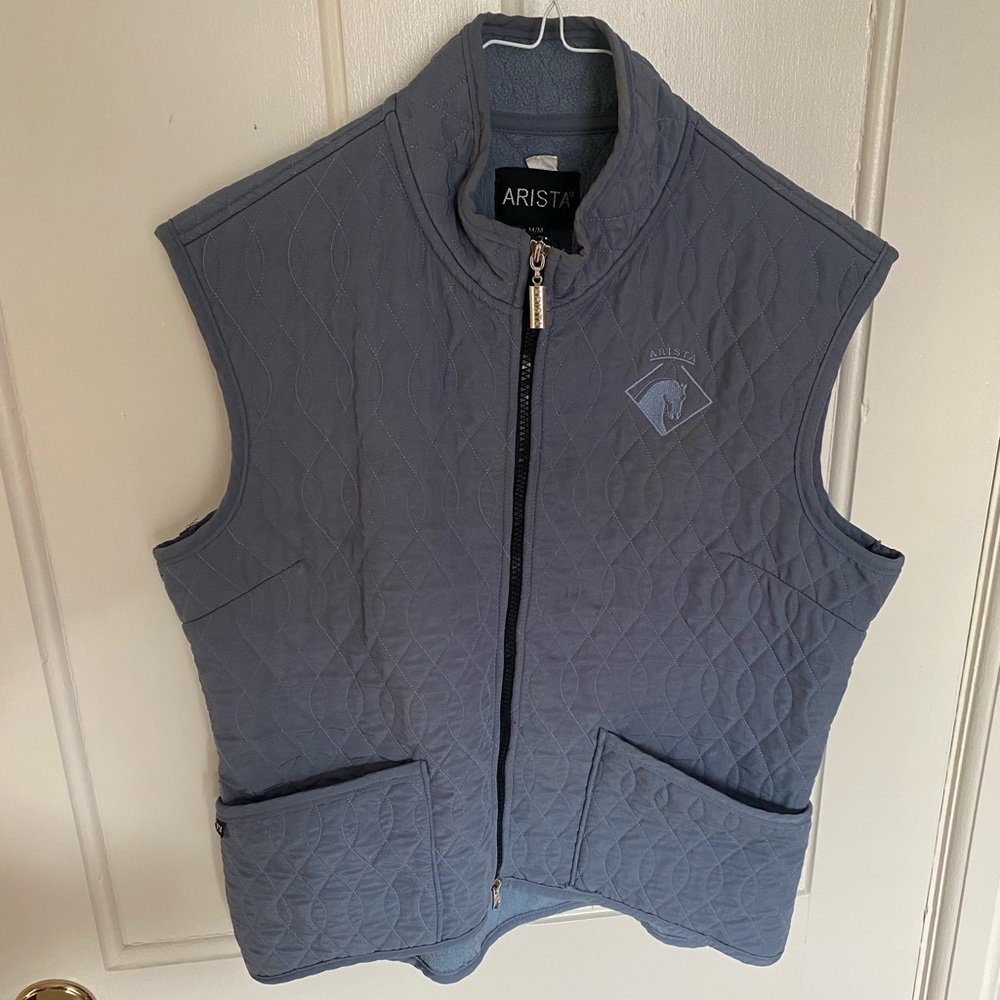 ❌SOLD❌  Blue fleece Arista vest
